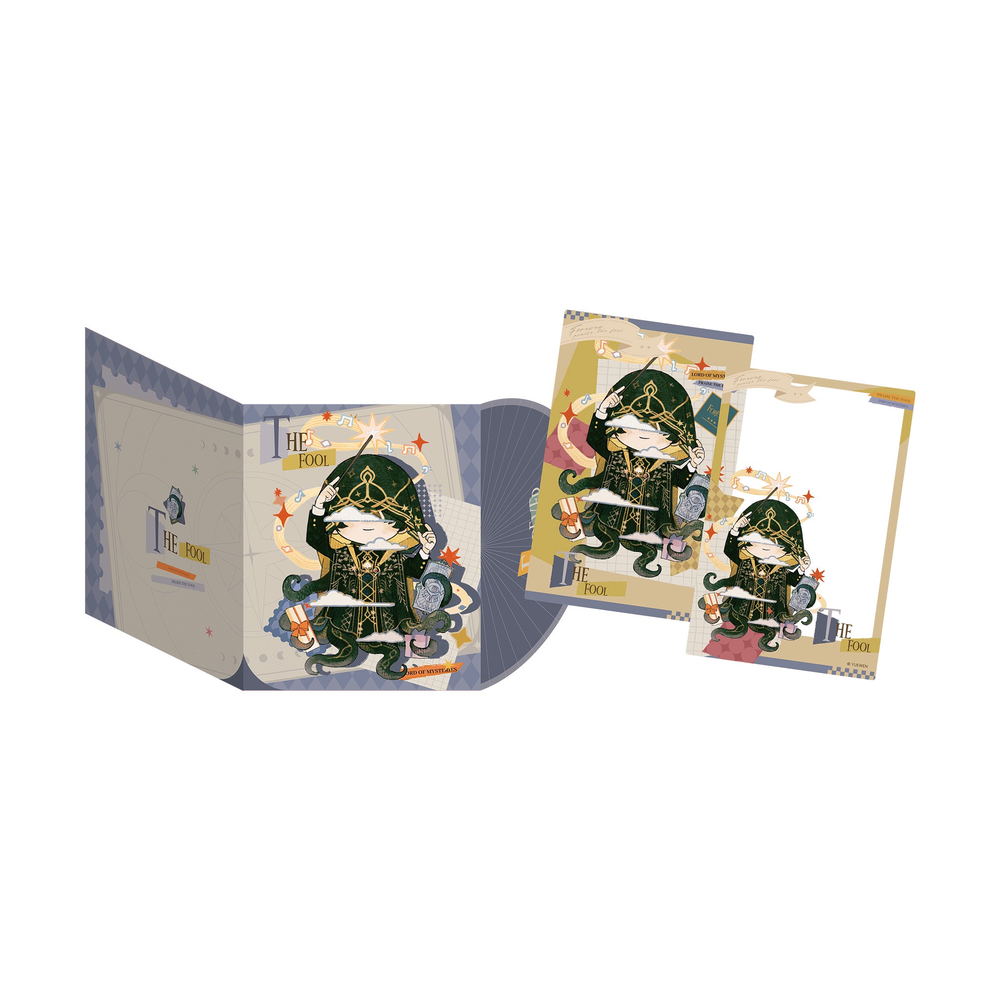 The Forever Series Clear Card & Polaroid Set Blind Box