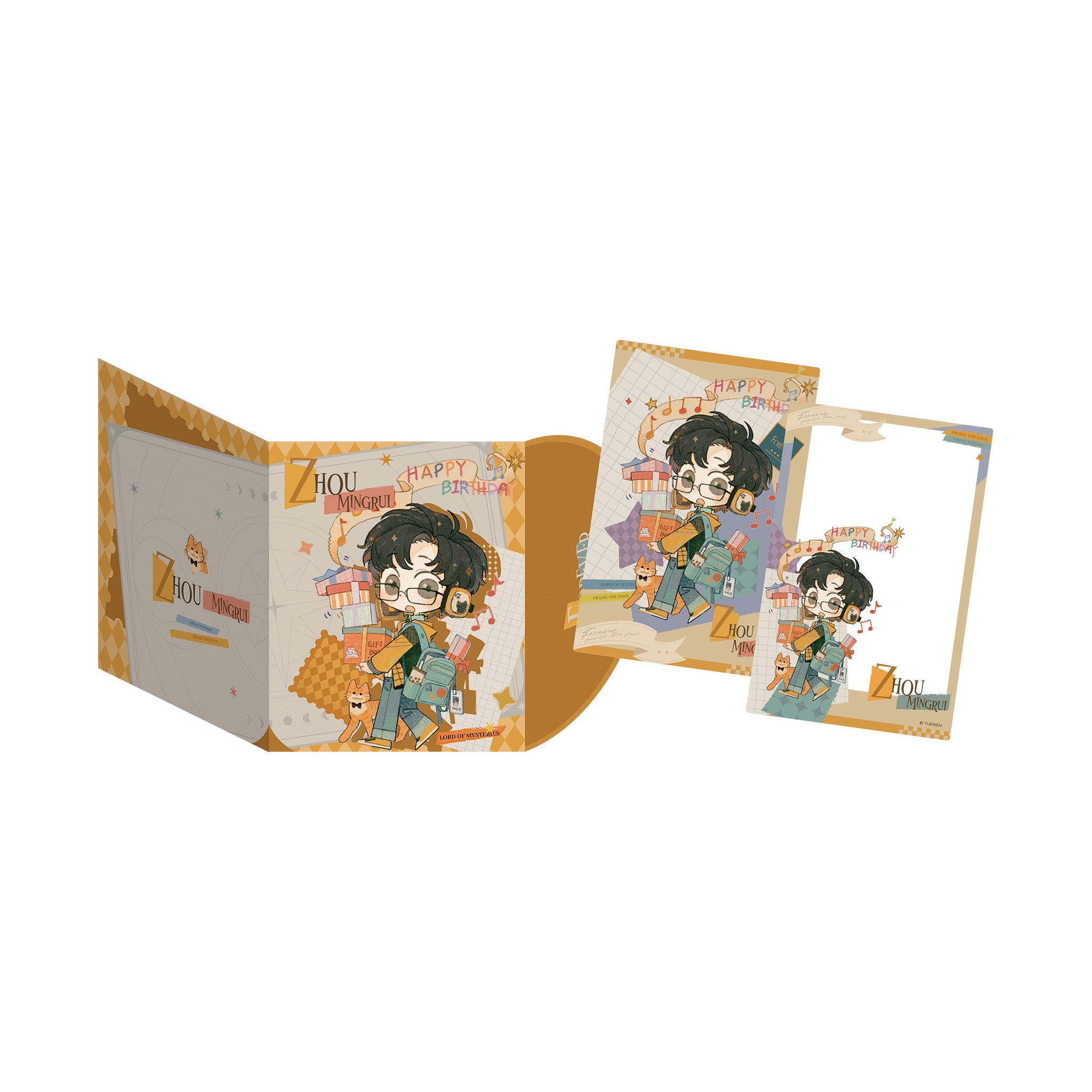 The Forever Series Clear Card & Polaroid Set Blind Box