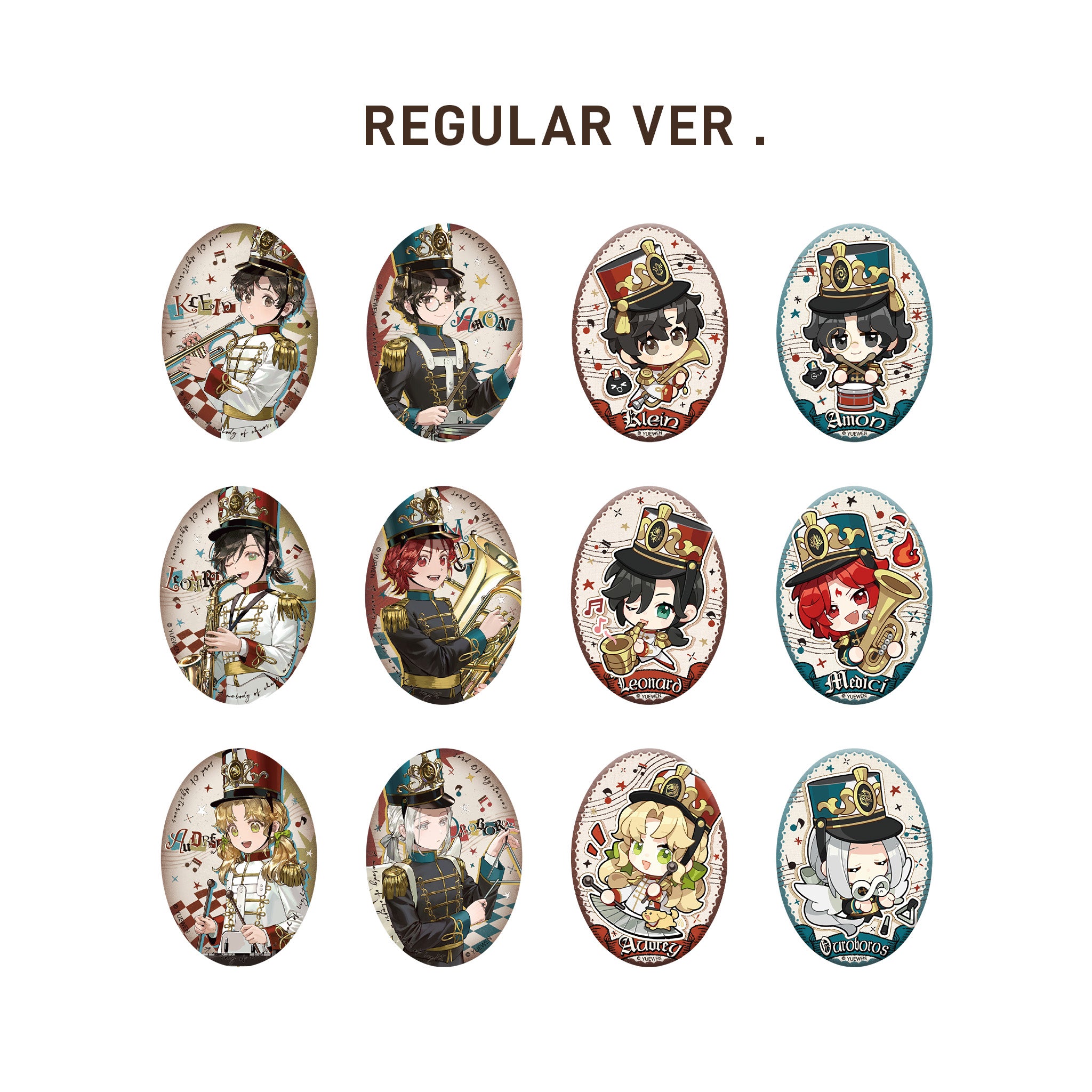 The Tiny Band Badge Blind Box