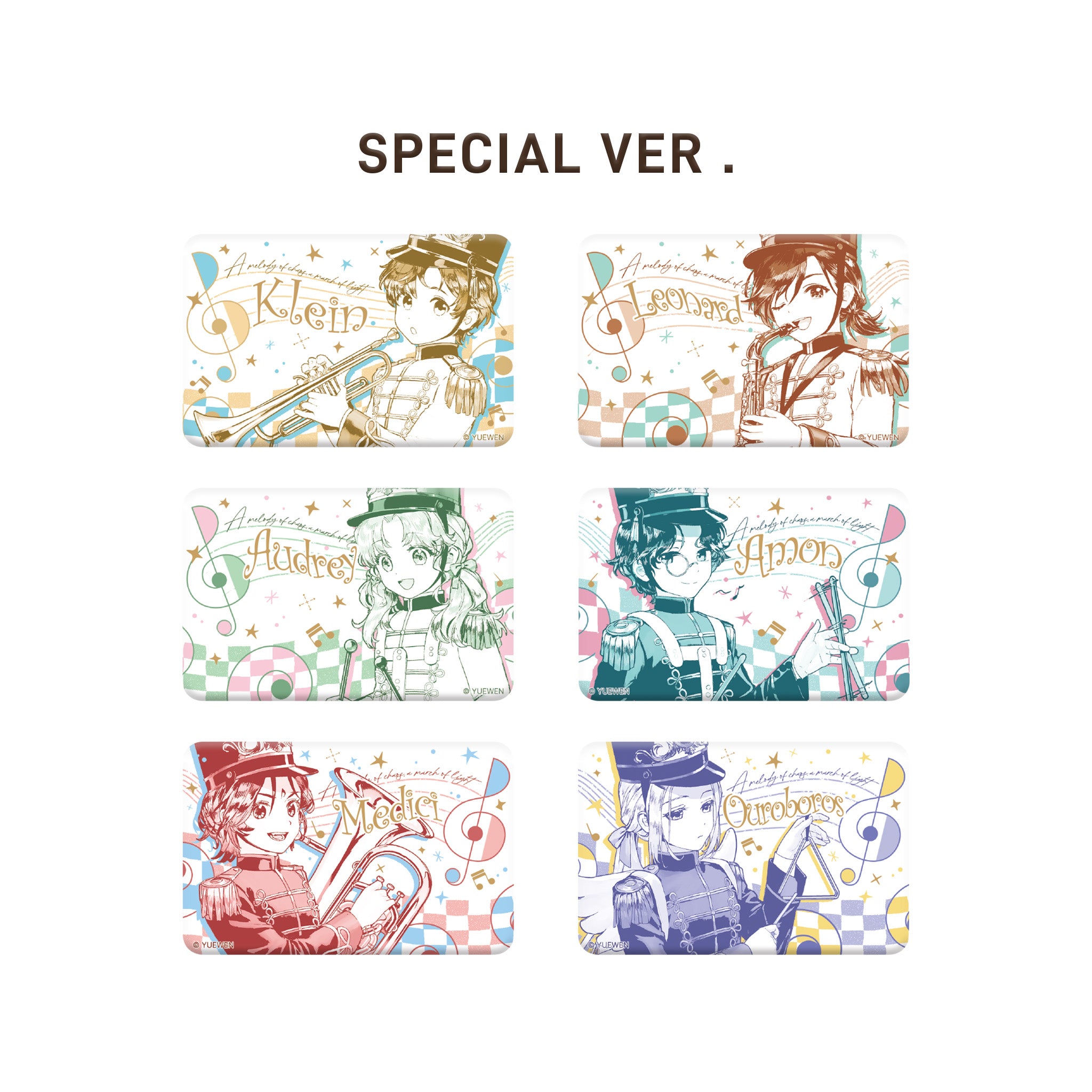 The Tiny Band Badge Blind Box