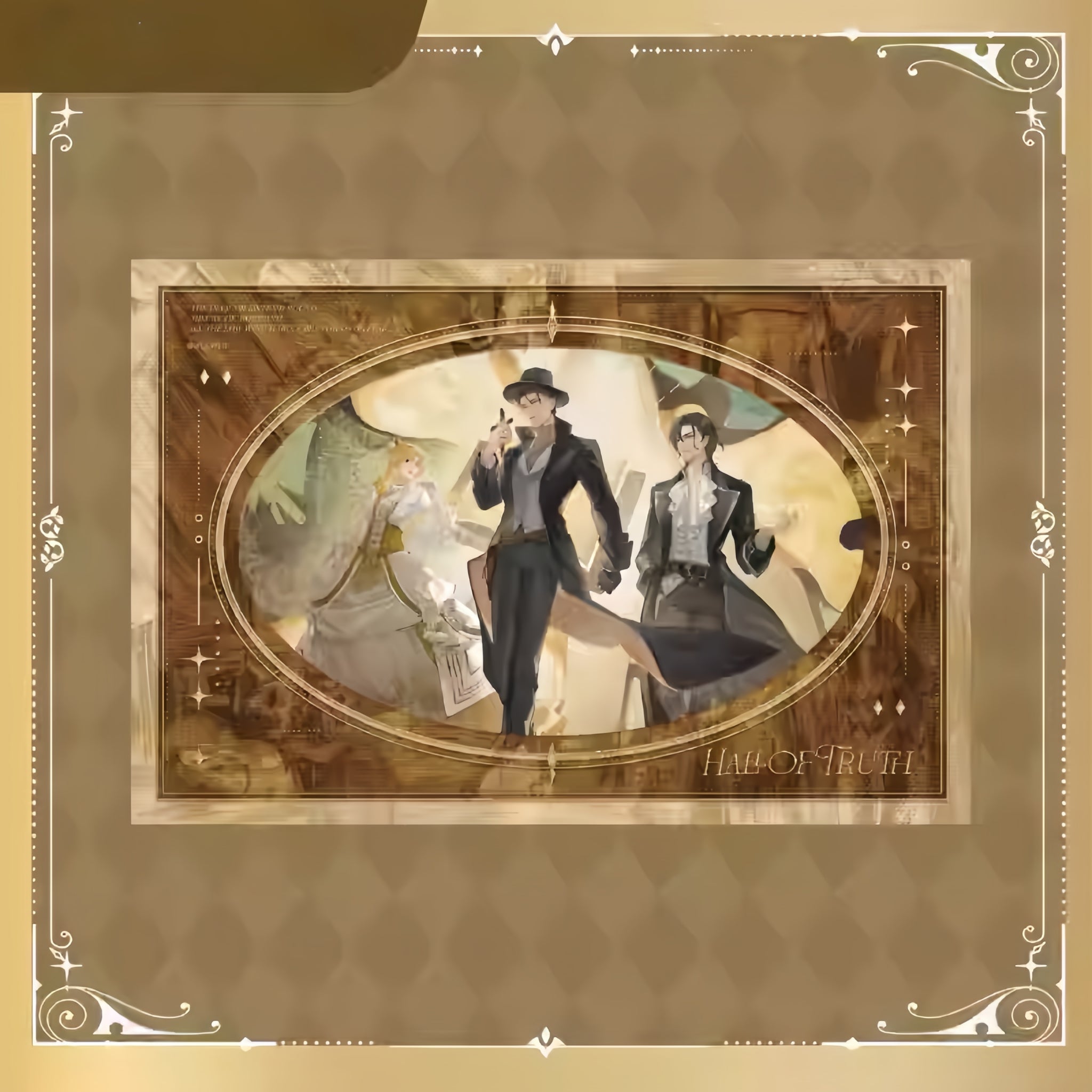 With You Series Hall of Honesty Collection Layered Decorative Signature Board